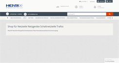 Desktop Screenshot of netzgeraet.de